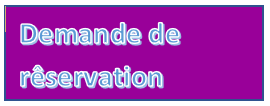 Demande de rservation Booking request